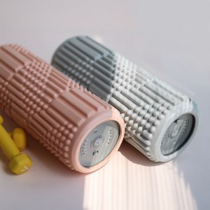 韓國 ABKO 內銷品牌 OHELLA FR02 振動按摩泡沫滾軸 Vibration Massage Foam Roller OH-FR02BPIP/ OH-FR02BPLG