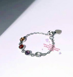 A0066**925銀彩圓戒子